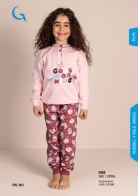 PIGIAMA BAMBINA M/L 3052 Tellini S.R.L. Veleprodajna odjeća